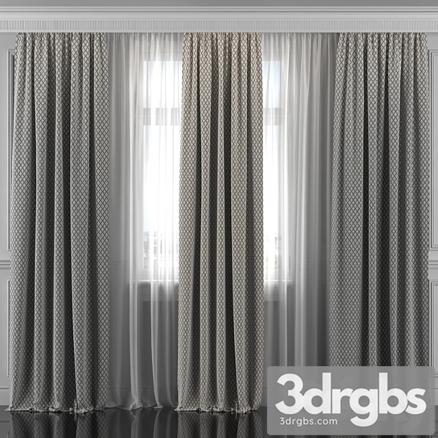 Curtains with window 298