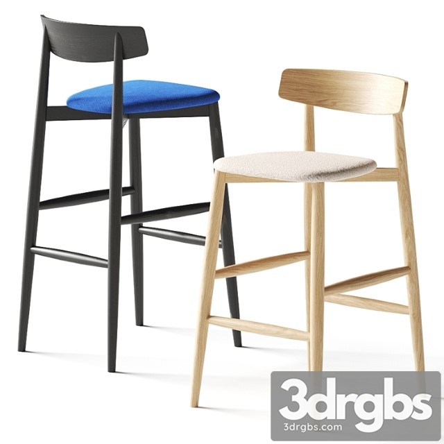 Miniforms claretta bar stool 2