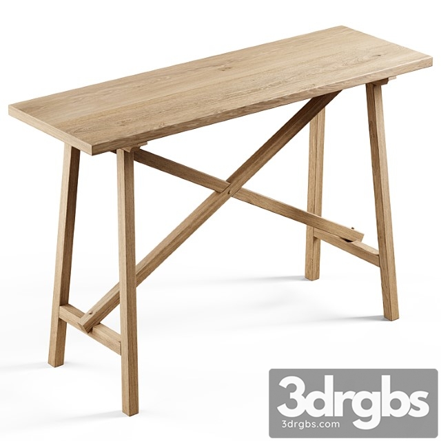 Zara home - the console is made of recycled wood