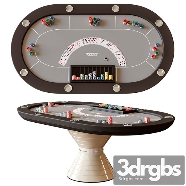 Vismara design poker table