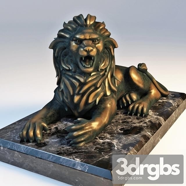 Lion 2 Sculpture