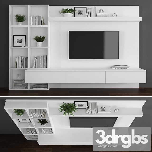 Tv stand set 084