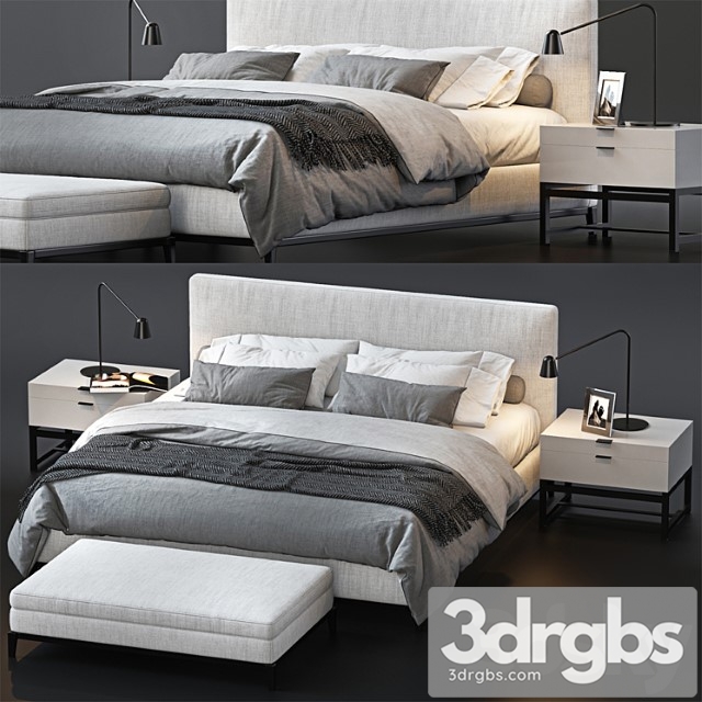 Bed by minotti 5 2