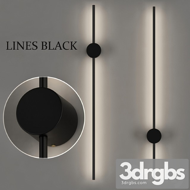 Lines black