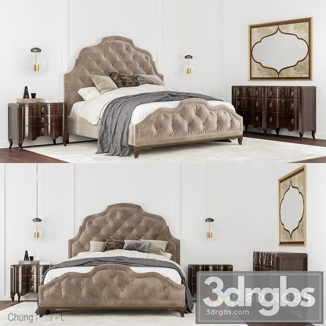 Schnadig Caracole Composition Lafayette Bed