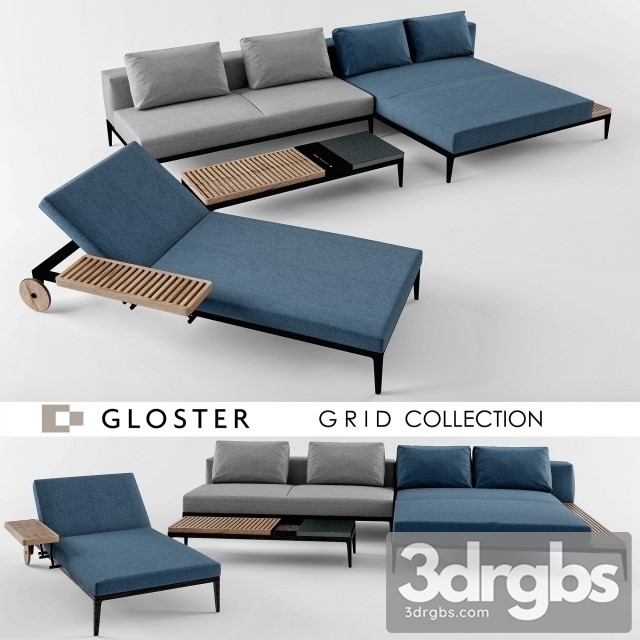 Gloster Set Sofa 01