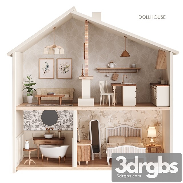 Dollhouse retro