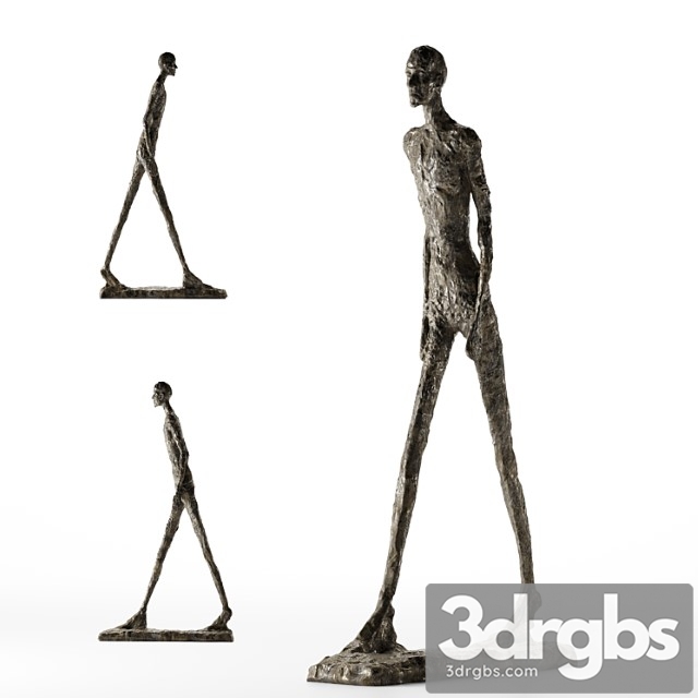 Alberto giacometti, walking man i