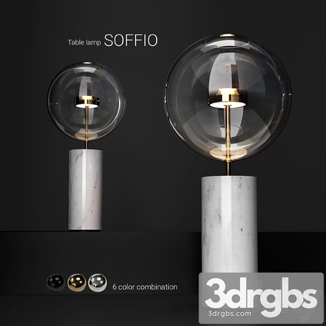 Giopato & coombes bolle soffio table lamp