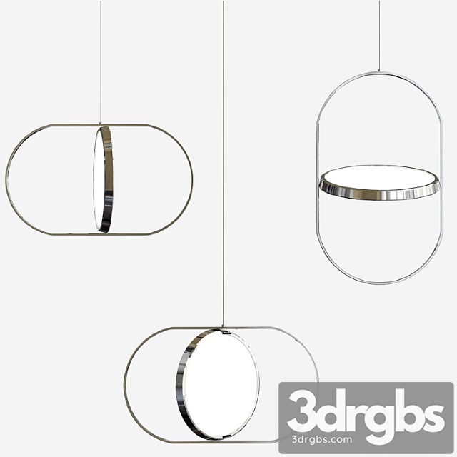 Kuu - reversible pendant light