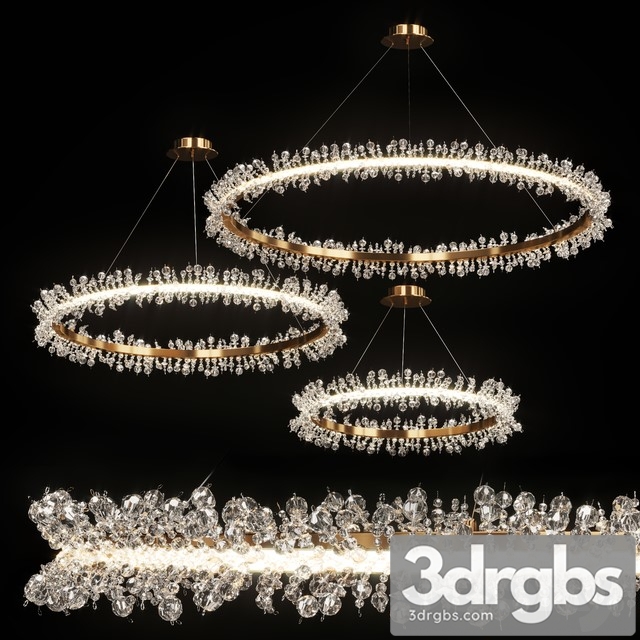 Crystal Ring Chandelier THERA