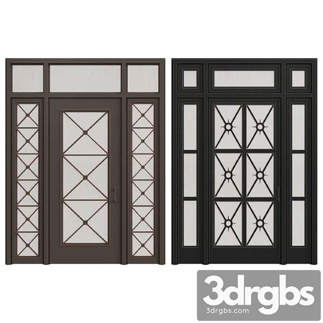 Classic entrance doors