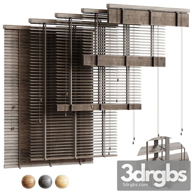 Folding Wooden Blinds