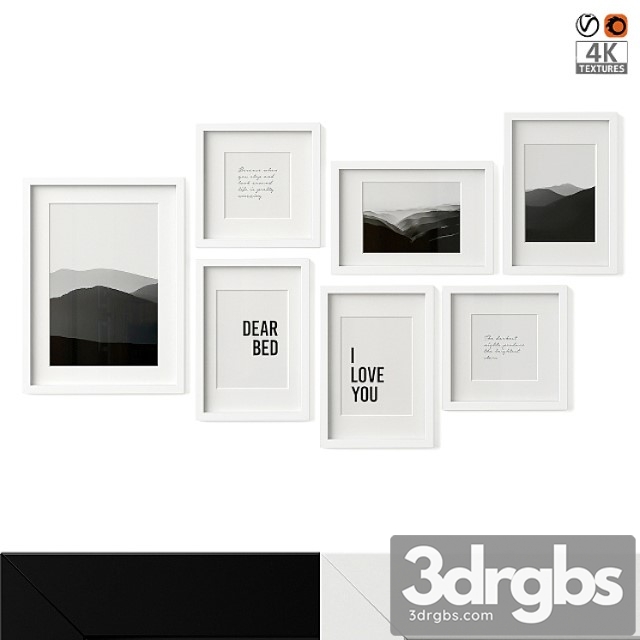 Ikea Ribba Poster Set 08