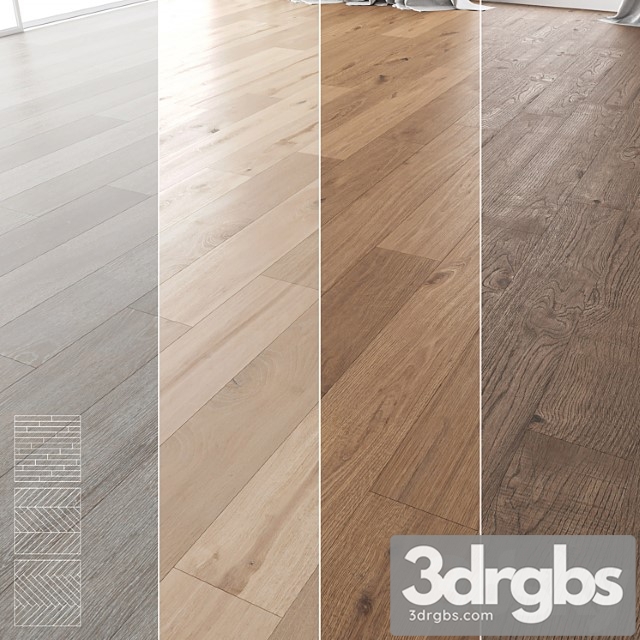 Wood floor set 04