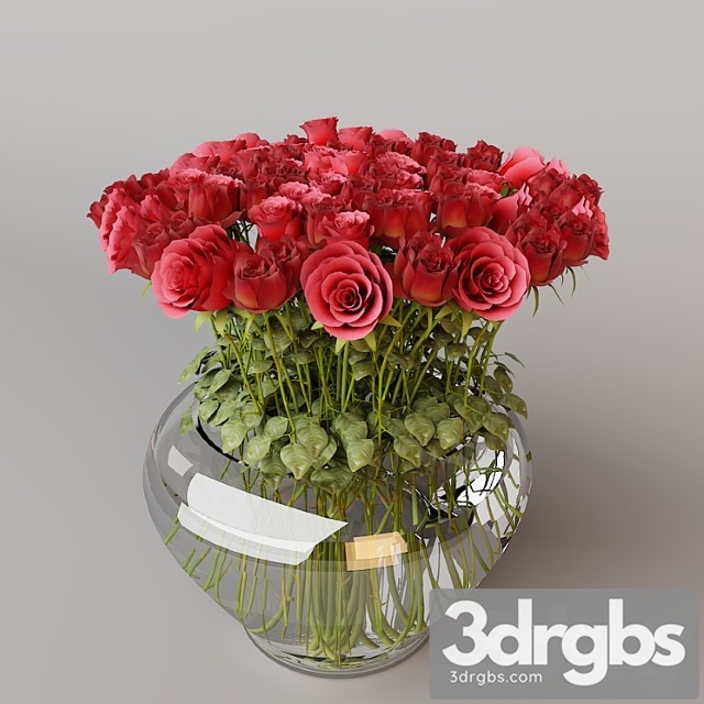 Roses In Vase