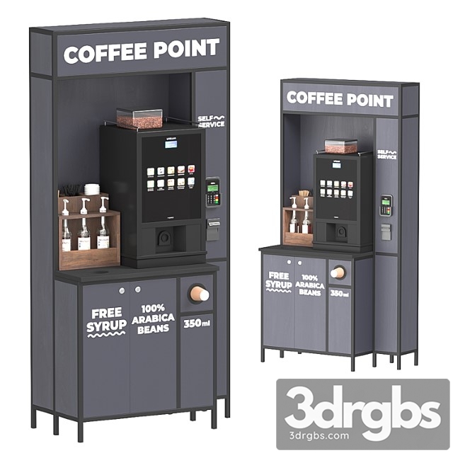 Self-service coffee shop