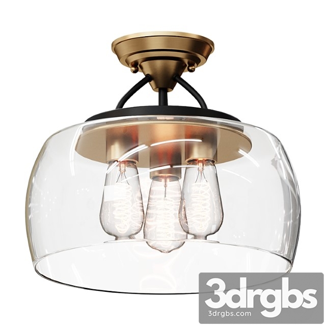 Chandelier mod bowl ceiling light - large sku fm19050 ab lamp