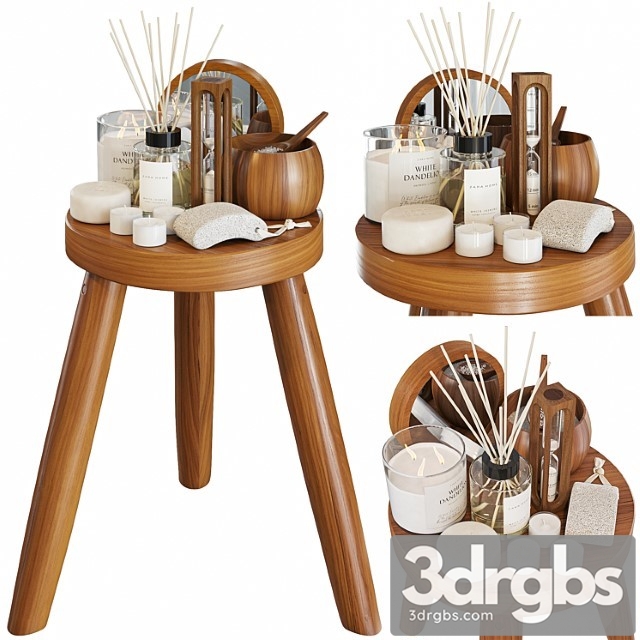 Zara home wood stool 02