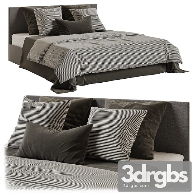 Bed Askona Evita With Bedding