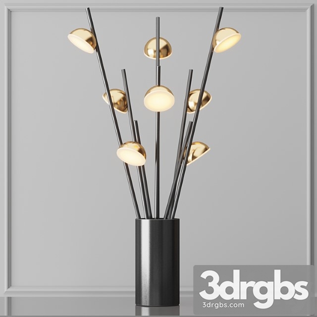 Table lamp bloom vertical