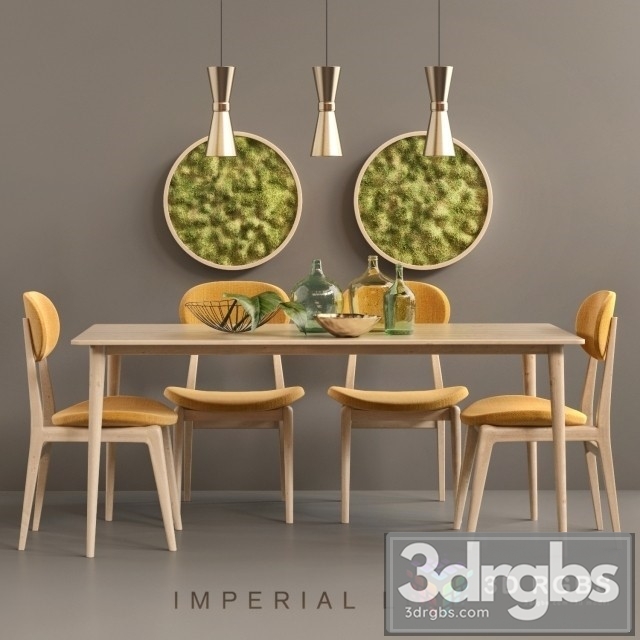 Imperial Line Table and Chair