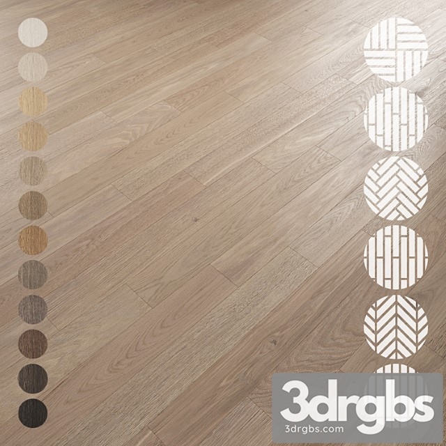 Oak Flooring Set 022