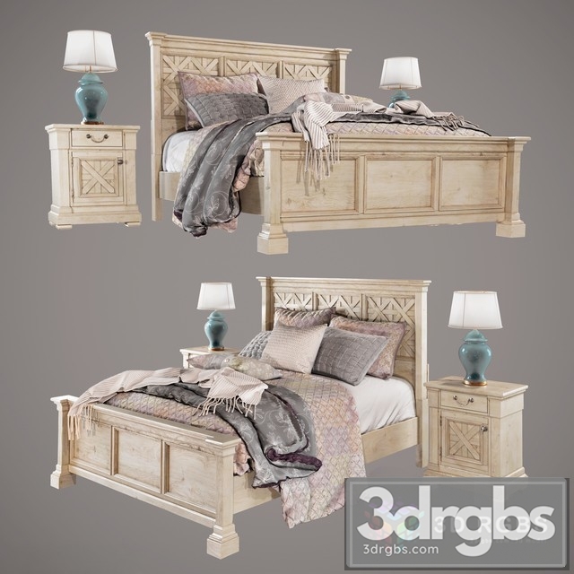 Bolanburg Queen Bed Nightstands