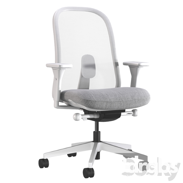 Lino office swivel chair with armrests by herman miller 2