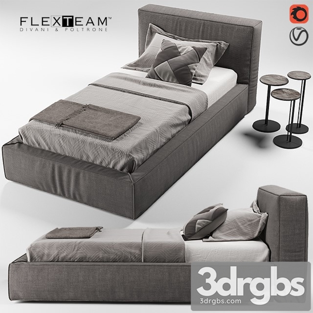 Flexteam Slim One Bed