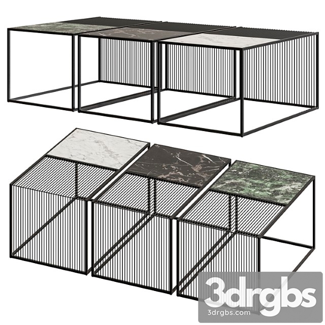 NV Gallery Skye Marble Coffee Table