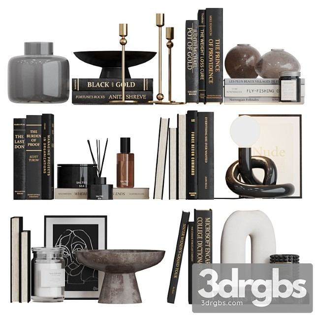 Decor shelf set 18 h&m