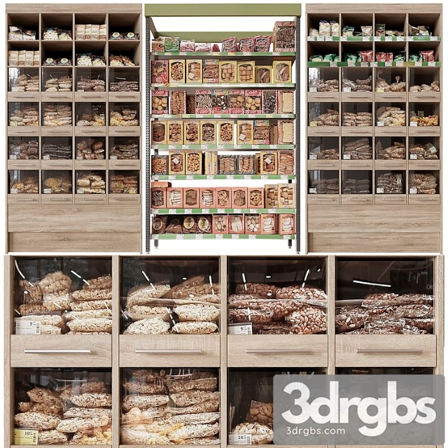 Nuts shelves