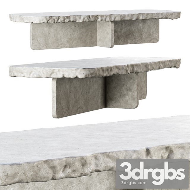 Richard Concrete Long Table By Bpoint Design Obedennyi Stol Iz Betona
