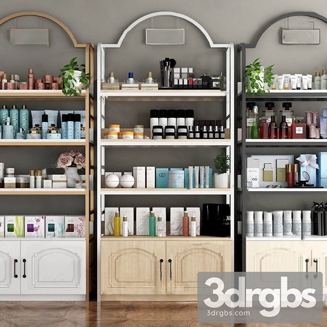 Modern Cosmetic Shelf