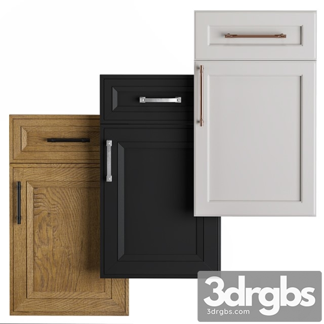 Cabinet door set 03 2