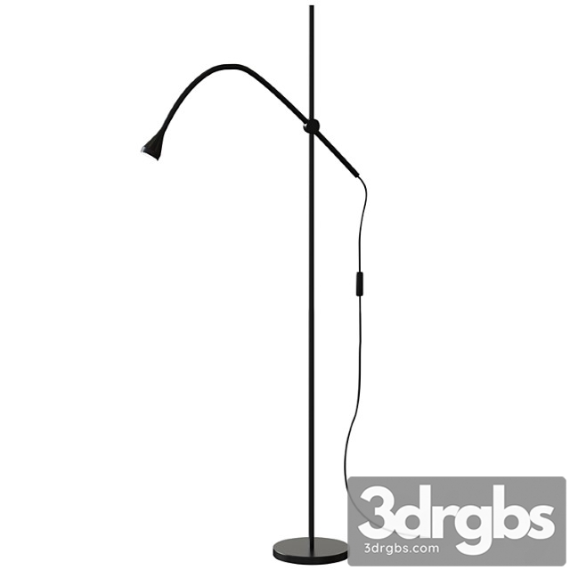 Nävlinge nevlinge floor lamp, led, black