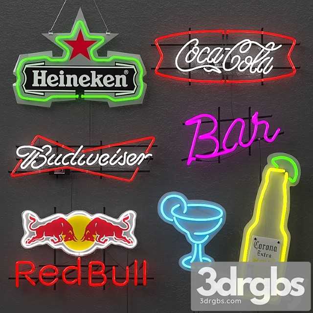 Neon bar signs