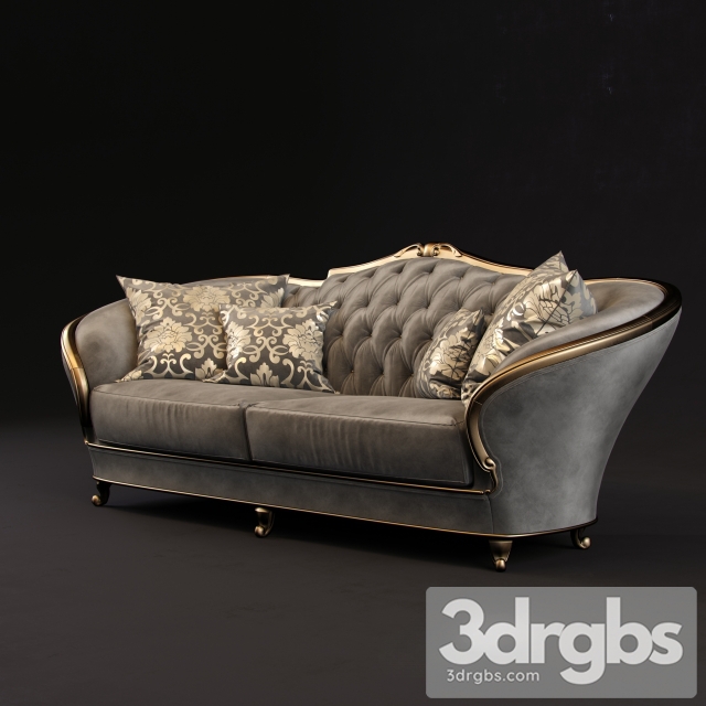 Neo Luxury Gold Sofa
