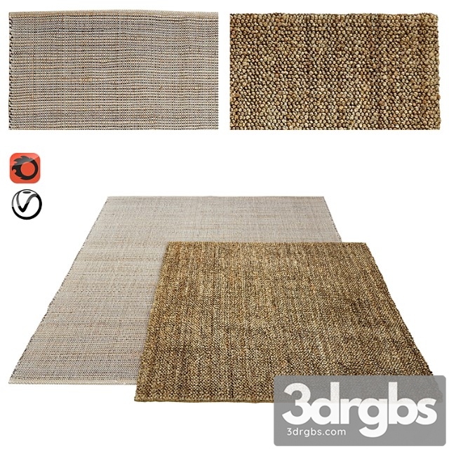 Set of carpets zara home part 4