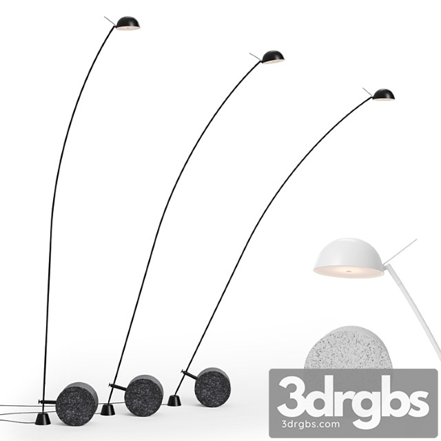 Aerial floor lamp