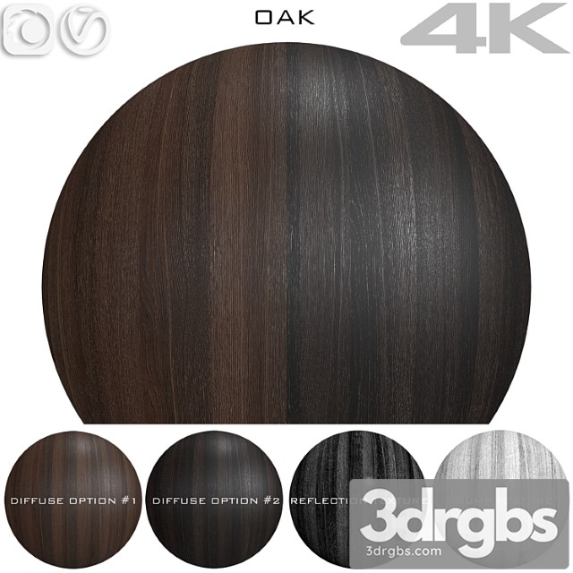 Materials Wood Texture oak №20