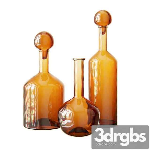 Rh decorative bottles