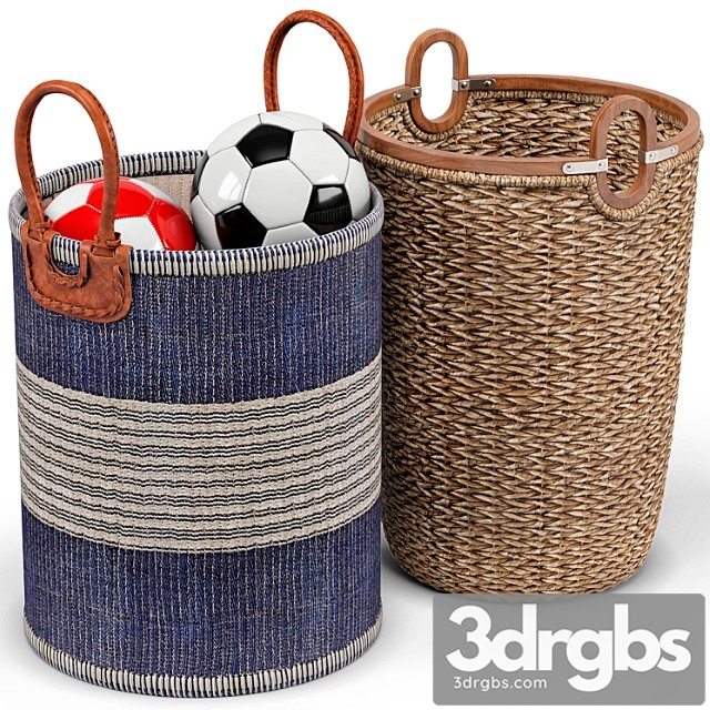 Huntington, seagrass baskets