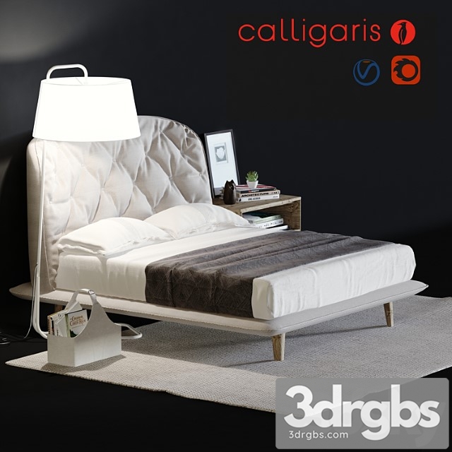 Calligaris hampton bed 2