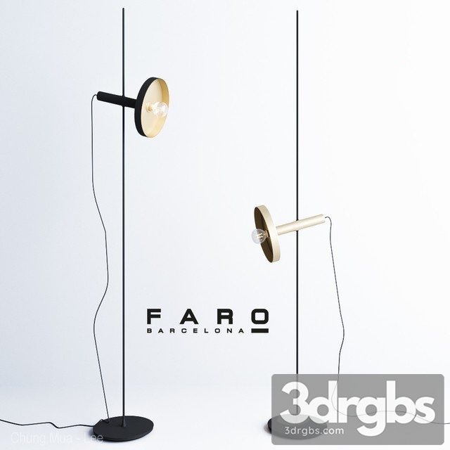 Whizz Satin Gold Black Portable Lamp