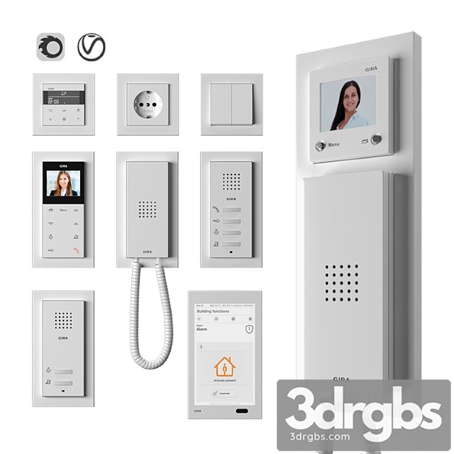 Gira door communication system