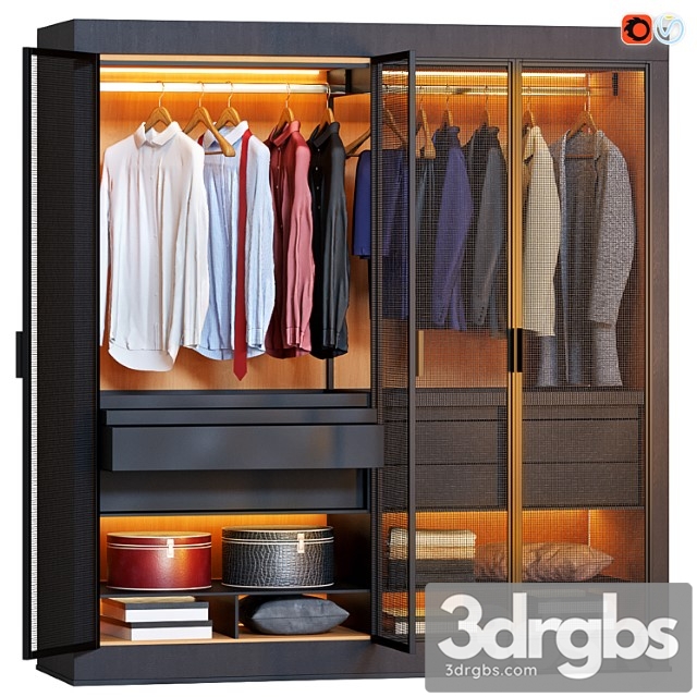 Wardrobe eracle dark