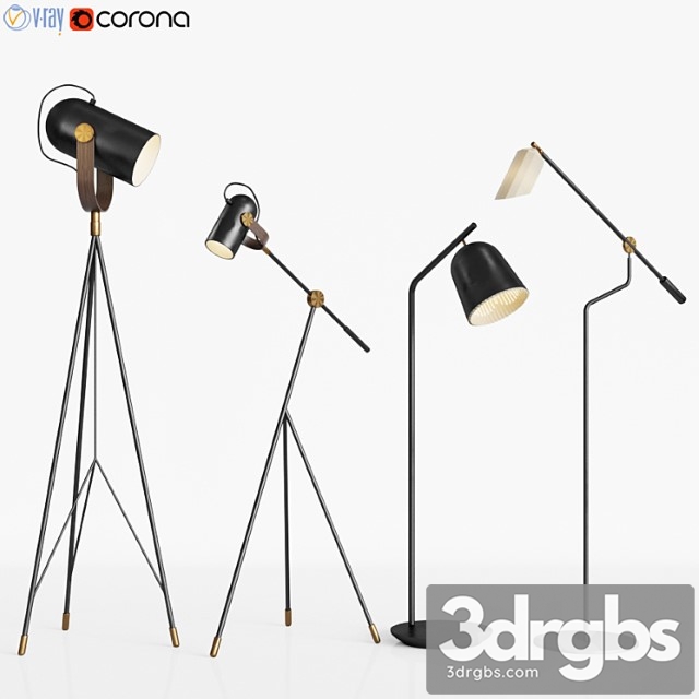 Floor lamp set 03