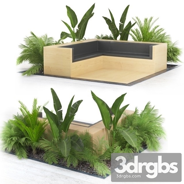 Plants Edge Wall Set